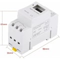 Miniatyrbild 5 av 5: Professionell digital timer, dygnstimer, Astro digital, 220 V typ AHC15 A, elektrisk timer