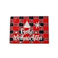 Miniatyrbild 2 av 2: Juldekoration Linne Broderad Bordstablett Heminredning