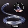 Miniatyrbillede 2 af 5: Transparent trykslange 3 meter, 10 × 12mm fleksibel rør PVC-slange