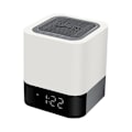 Miniatyrbild 1 av 4: Bärbar färgglad LED-ljus högtalare touch-kontroll sänglampa väckarklocka trådlös mini-spelare Bluetooth-kompatibel