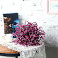 Miniatyrbild 3 av 5: 12 förpackningar konstgjorda buskar buskar Uv-resistenta konstgjorda blommor utomhusväxter
