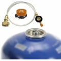 Miniatyrbild 2 av 4: Gasadapter slang set anslutning gaspatron för campingspisadapter
