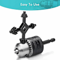 Miniatyrbild 4 av 4: Universal Chuck Wrench, 4 i 1 multifunktion Chuck Wrench för elektrisk borrmaskin, T-Audace