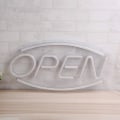 Miniatyrbillede 4 af 5: LED Neon Lys Skilt ÅBEN Natlys USB med Akryl Bagside Hjem Fest Bryllup Bar Dekorativ Lampe