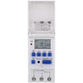 Miniatyrbild 5 av 5: Digital programmerbar timer LCD-display Veckovis programmerbar tidsswitch Fördröjningsrelä 16 på & 16 av Timer(24V)
