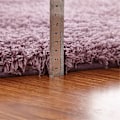 Miniatyrbild 4 av 5: Shaggy Halkskyddande Matta, Sovrum Vardagsrum Vardagsrum Halkskyddande Matta, Modern Matta För Vardagsrum Sovrum (Vinröd, 50 * 80cm)
