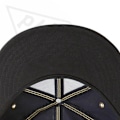 Miniatyrbild 2 av 2: Flatbush keps mode hiphop läder huvudbonad snapback keps för män kvinnor vuxna utomhus casual sol baseball keps