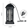 Miniatyrbild 3 av 5: Bug Zapper - Kraftfull Elektrisk Mosquito Zapper Flugdödare För Inomhus - Mesh, Insektsflugfälla Inomhus Myggdödare För Hem, Trädgård, Uteplats, Bac