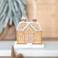 Miniatyrbild 5 av 5: Hemdekoration Prydnader Pepparkakshus Rökelse Kon Brännare Ljusstake Vardagsrum Prydnader Hartshantverk
