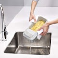 Miniatyrbild 3 av 6: Mikrovågsugn pasta ångkokare skål