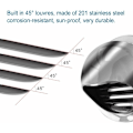 Miniatyrbillede 3 af 5: Ventilationsdæksel med rustfrit stål gitter