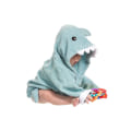 Miniatyrbild 2 av 3: Babyhuva handduk, frottébadrock, huva babyhandduk, huva handduk