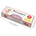 Miniatyrbild 4 av 5: 50 st matpapper, bivaxduk matpapper, smörgåsbröd hamburgare vaxduk