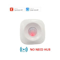 Miniatyrbillede 1 af 4: Tuya WIFI PIR Bevægelsessensor Bevægelsesdetektor Sensor Smart Life APP Trådløst Hjemmesikkerhedssystem Arbejde med Alexa Scenarie Sæt