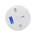 Miniatyrbillede 4 af 4: LCD CO-sensor fungerer alene, indbygget 85dB alarm, uafhængig lyd kulilteforgiftningsalarmdetektor