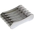 Miniatyrbild 4 av 4: Nagellackborsthållare UV-gelpenna Display Organizer Makeup Brush Stativ för nageldesignverktyg Silver