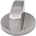 Miniatyrbild 2 av 5: Gasspisknoppar, 4 st, Metall, 6 mm, Silverfärgade, Justeringsknoppar för gasspis