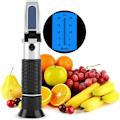 Miniatyrbild 1 av 5: Brix-sockerrefraktometer 032 % intervall handrefraktometer för mätning av sockerhalt i honung, sylt, juice, drycker, vin