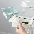Miniatyrbild 9 av 9: Set med 4 Kylskåp Organizer Kökslåda Utdragbar matkorglåda Frukt Färsk förvaringslåda