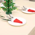 Miniatyrbild 3 av 3: Juldekoration för bestick, set med gafflar, förvaring för julhattar