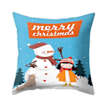 Miniatyrbild 4 av 4: Jultryckt Kuddfodral Polyester Soffa Bil Kuddeöverdrag Heminredning 4st