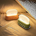Miniatyrbild 3 av 4: 1 st Kreativ Toast Nattlampa, Led Brödmaskin Nattlampa, Usb Laddning, Dimbar Sovrum