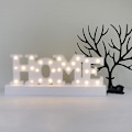 Miniatyrbild 1 av 5: Ny, lämplig Hem Ordskylt Light Up Hemskylt Ornament Batterier Drivs Bokstav Nattlampor, Bröllop Jul Födelsedagspresenter, Sovrum Barnkammare Dec