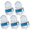 Miniatyrbild 1 av 5: 5 st Led Deep Drop Lights, Diamond Fiske Ljus Vatten Aktivera Led Ljusa Fiskebeten Deep Drop Rig Fiske Flashers（Blå）