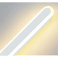 Miniatyrbillede 3 af 5: Lang Akryl Væglampe 26W LED Væglampe Vandtæt Varm Hvid 3000K Væglampe til Haver, Terrasser, Soveværelser, Stuer (Hvid)