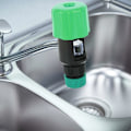 Miniatyrbild 3 av 5: Universal trädgårdsslang kran slang koppling adapter snabbkoppling blandare kran adapter inomhus utomhus kök