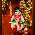 Miniatyrbild 3 av 4: Julbelysning LED Jultomte Ljus Jullampa med Sugkopp för Jul Fönster Glas Vägg Inomhus Dekorationer