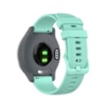 Miniatyrbild 5 av 5: För Garmin 18mm Liten Rutig Rem Vivomove 3s Aqua Duck FärgCitrongrön