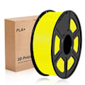Miniatyrbild 1 av 4: Filament 1,75 mm Pla Plus 3D-skrivarfilament Dimensionell noggrannhet +/- 0,03 mm 1 kg spole (2,2 kg) 3D-skrivarfilament för 3D-skrivare Gul