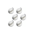 Miniatyrbillede 1 af 5: 6 Pak 6mm Zink Legering Gaskomfur Knapper Universal Ovn Knapper Køkkenudstyr Kontrol Knapper Køkken Komfur Ovn Kontrol Knapper