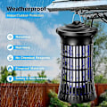 Miniatyrbild 3 av 4: Bug Zapper för inomhus och utomhus, Jinyeda elektrisk myggfångare med insektslampa, kraftfull flugfälla myggdödare insektsdödare flugfälla för hemmet