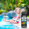 Miniatyrbild 1 av 4: Pool Test Strips 7 i 1 Spa Test Strips, Vattenkvalitets Test Kit, Vatten pH Test, Total Alkalinitet, Total Hårdhet Test Dequate