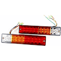 Miniatyrbillede 5 af 5: 2 stk. LED-baglygter til bakgear, indikator, 20 LED, 12V 24V, høj lysstyrke til biler (udgave: 12V)