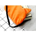 Miniatyrbild 4 av 4: Mjuk plyschkanin sovmask ögonbindel, supermjuk rolig sovmask för pojkar flickor och vuxna (orange räv)