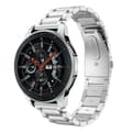 För Samsung Galaxy Watch 46mm Triple Bead BandSilver