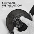 Miniatyrbild 4 av 4: Sds Clic M14 snabbkopplingsmutter, för alla vinkelslipar Aeg, Black & Decker, Dewalt, Flex, Hitachi, Metabo, Makita etc. (1 spännhylsa) - Svart