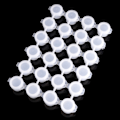 Miniatyrbild 1 av 5: 10 set 6-delad mini 3ml tom pigmentlåda, förvaringsbehållare målningskonst hantverksmaterial, pärlor för arrangör