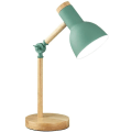 Miniatyrbilde 1 av 5: Dekorasjon Bordlampe Led Skrivebordslampe E28 Stue Trelampe Moderne
