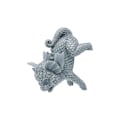 Miniatyrbild 1 av 5: Drakblomma Kruka Kramare Figuriner Prydnader Trädgård Kruka Kruka Hängare Staty（D）