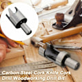 Miniatyrbillede 4 af 5: 8 stk HSS Træpropfræser Træskære Værktøj Propbor Bits Træpropfræser Bor Bits 6mm/10mm/13mm/16mm