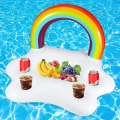 Miniatyrbillede 1 af 5: Flydende poolbar, flydende poolbakke, oppustelig drikkevareholder, flydende poolbakke, oppustelig poolbakke, flydende poolbar, oppustelig poolbar