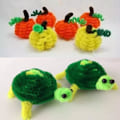 Miniatyrbillede 5 af 5: 100 stk. Grønne Piberensere Chenille Stænger Til DIY Håndværk, Kunst, Bryllup, Hjem, Fest, Ferie Dekoration 6 Mm X 12 Tommer