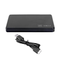 Miniatyrbild 1 av 5: 2,5 tum SATA till USB 3.0 Solid State Enclosure Mobil Hårddisk Kassett med USB3.0/2.0 Kabel för HDD SSD Extern Lagring