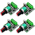 Miniatyrbild 1 av 5: 4 st 1,8v 3v 5v 6v 7,2v 12v 2a Pwm-varvtalsregulator, likströmsmotorspänningsregulator, voltregulator LED-dimmer, justerbar kontrollbrytare