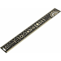 Miniatyrbild 1 av 5: Multifunktionslinjal för elektronikingenjörer, kretskortslinjal, PCB-ingenjörslinjal, multifunktionslinjal (25 cm)