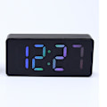 Miniatyrbild 3 av 3: Super hög väckarklocka för sovrum, tunga sovplatser, vuxna | Dynamisk Rgb färgskiftande klocka för tonåringar, barn | Liten digital klocka vid sängen